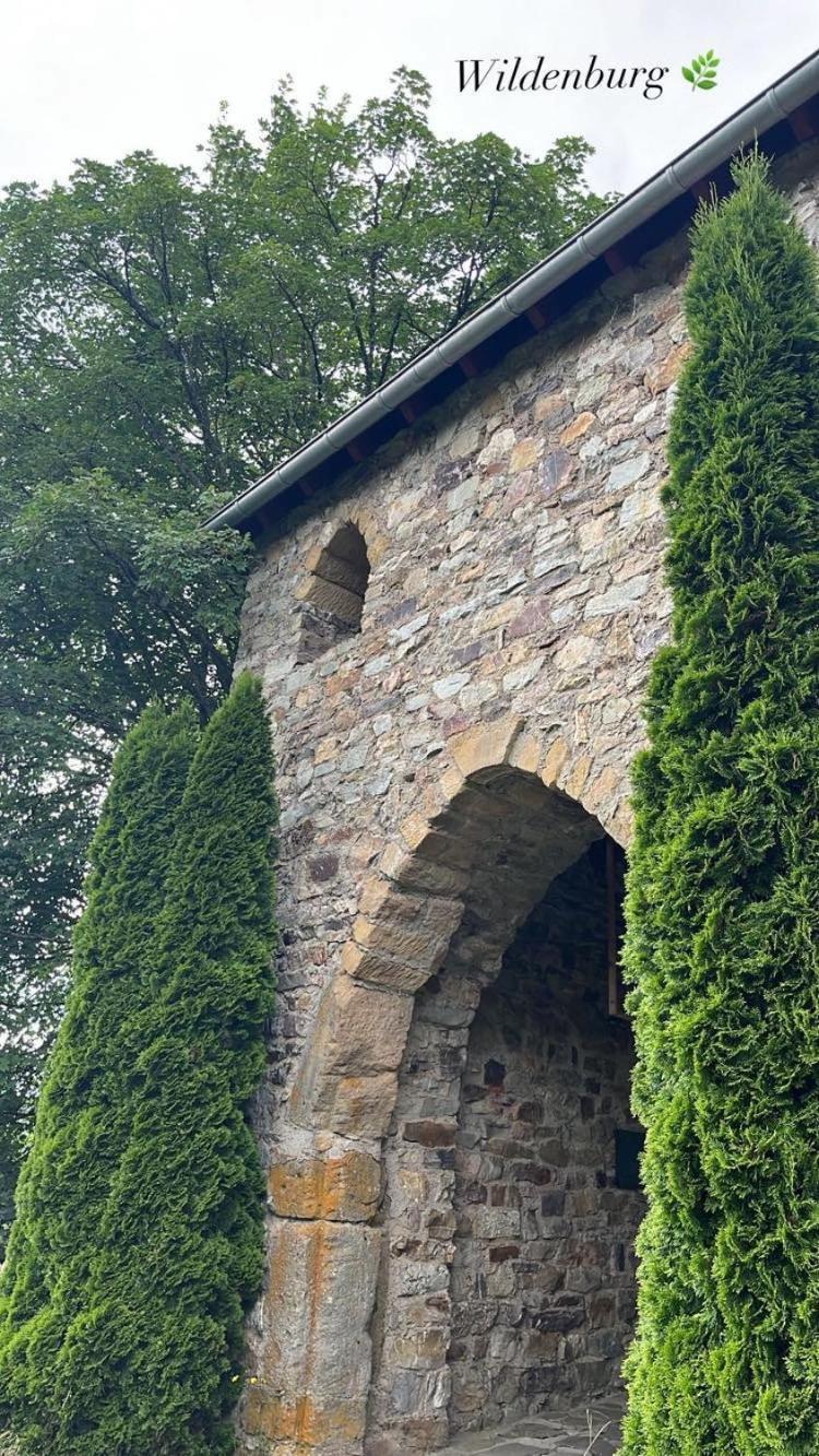 Ferienwohnung An Der Wildenburg Kempfeld エクステリア 写真